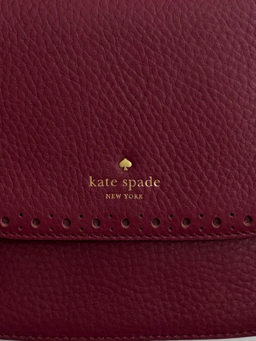 Kate Spade ♠️ Raspberry Tassel Purse - Picture 2 of 11